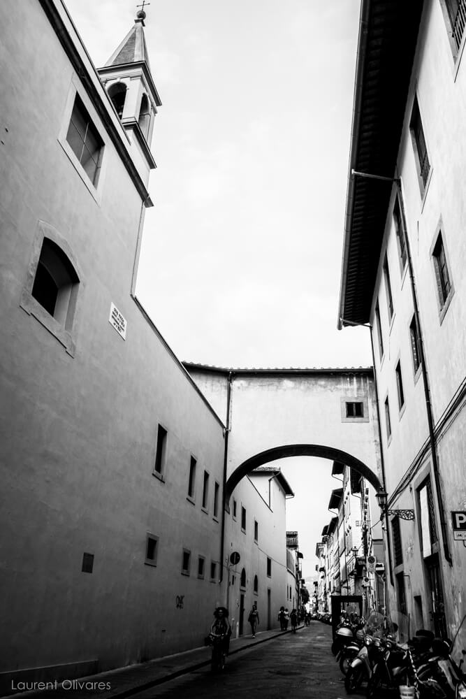 Rue typique de Florence